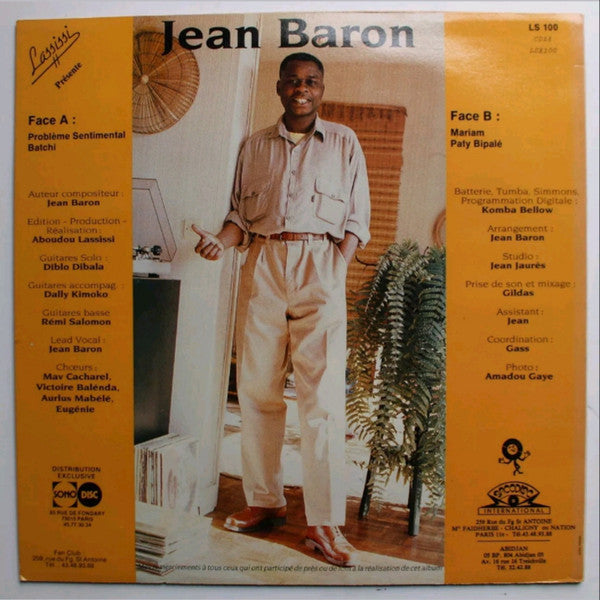 Jean Baron (3) : Special Ambiance (LP)