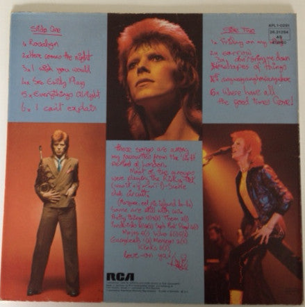 Bowie* : Pinups (LP, Album, RP, Box)