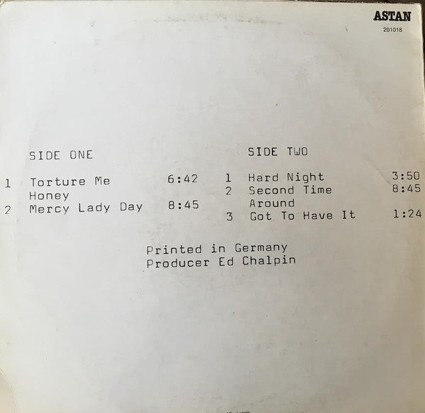 Jimi Hendrix : Second Time Around (LP, Album)