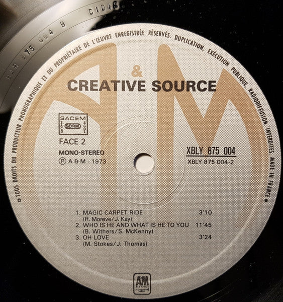 Creative Source : Creative Source (LP, Album)