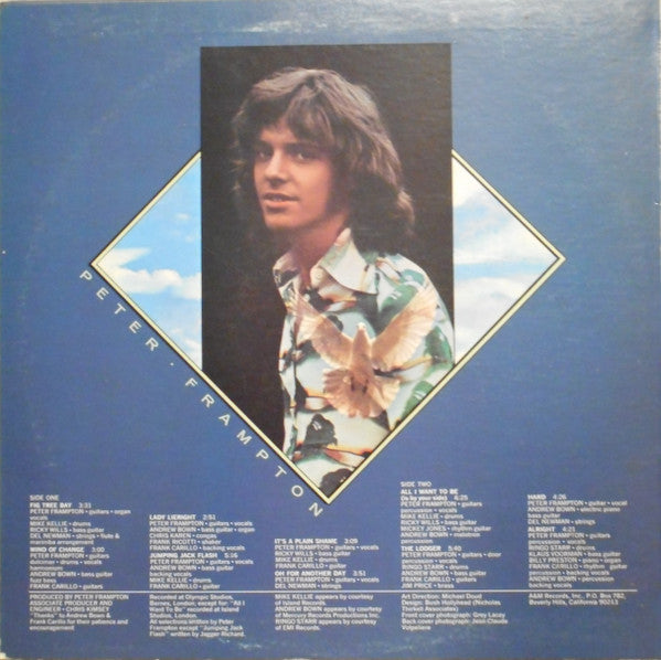 Peter Frampton : Wind Of Change (LP, Album, Pit)