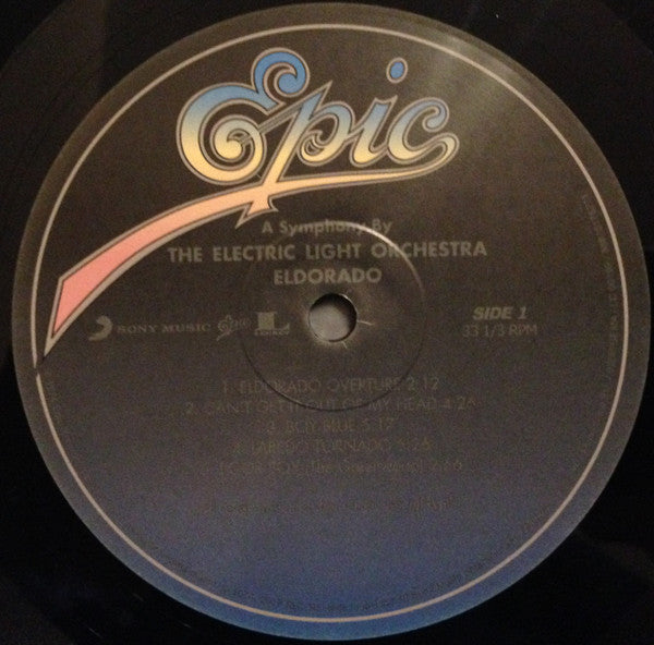 Electric Light Orchestra : Eldorado A Symphony By The Electric Light Orchestra (LP, Album, RE, RP, 180)