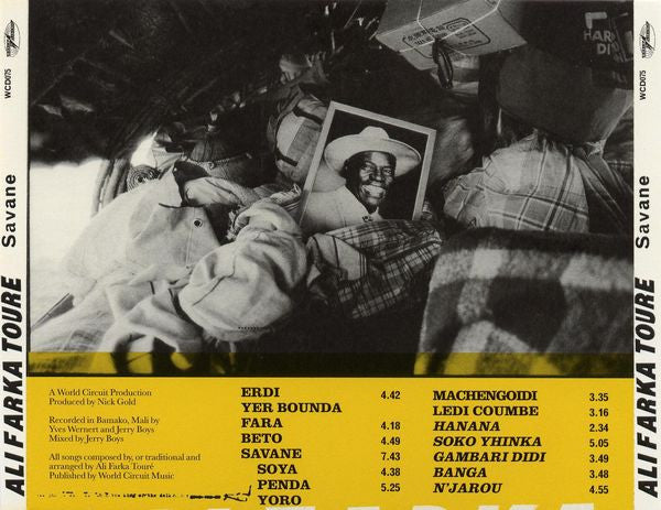 Ali Farka Touré - Savane (CD, Album) - De Platen Aap – Vinylwinkel in Brielle & online webshop voor muziekliefhebbers