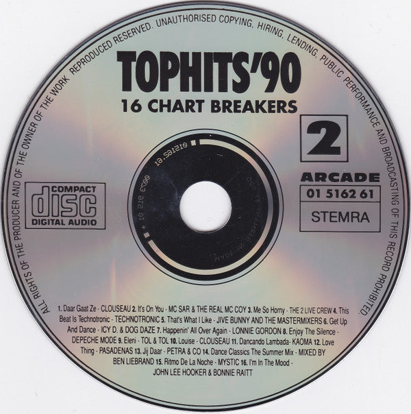 Various : Top Hits '90 Volume 2 (CD, Comp)