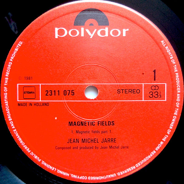 Jarre* : Magnetic Fields (LP, Album)
