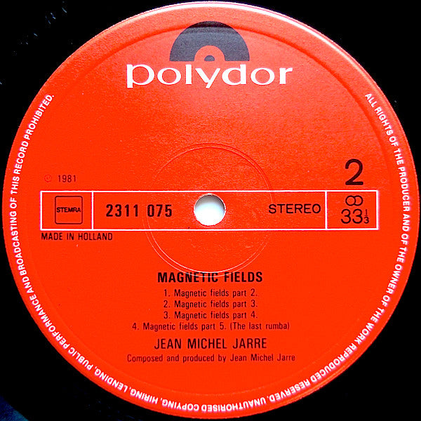 Jarre* : Magnetic Fields (LP, Album)