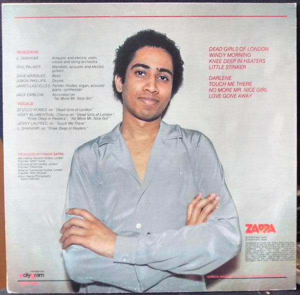 L. Shankar* : Touch Me There (LP, Album)