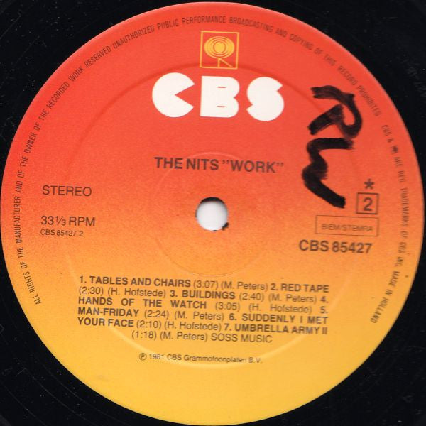 The Nits : Work (LP, Album)
