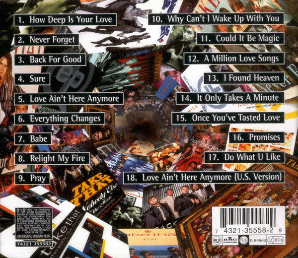 Take That - Greatest Hits (CD, Comp) - De Platen Aap – Vinylwinkel in Brielle & online webshop voor muziekliefhebbers