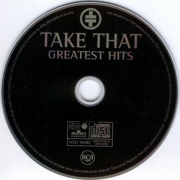 Take That - Greatest Hits (CD, Comp) - De Platen Aap – Vinylwinkel in Brielle & online webshop voor muziekliefhebbers