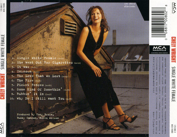 Chely Wright : Single White Female (CD, Album)