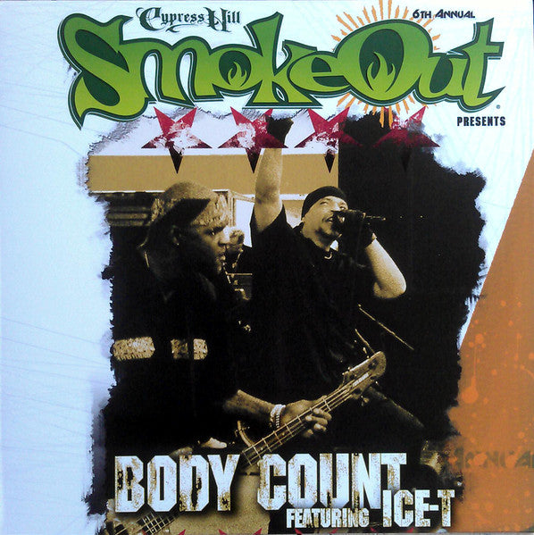 Body Count (2) Featuring Ice-T : SmokeOut Festival Presents Body Count Featuring Ice-T (LP, Album, RE)