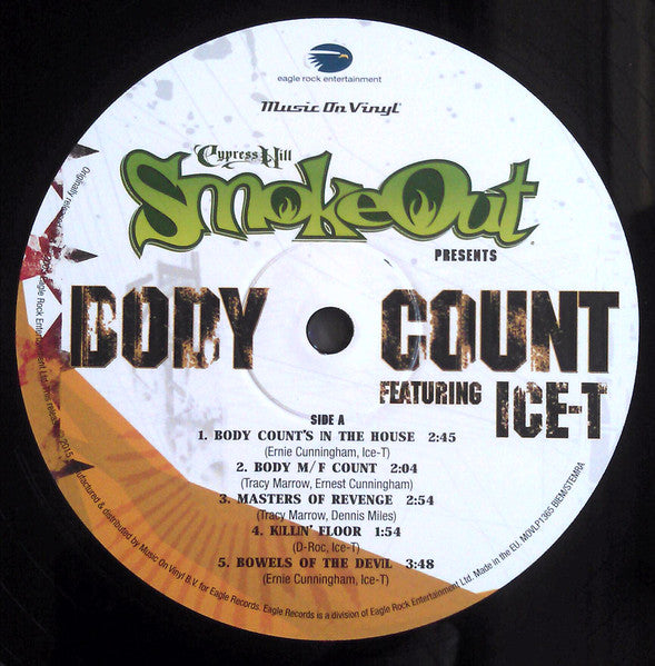 Body Count (2) Featuring Ice-T : SmokeOut Festival Presents Body Count Featuring Ice-T (LP, Album, RE)