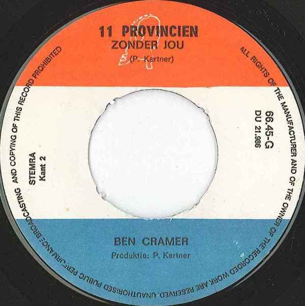 Ben Cramer : De Clown (7", Single)