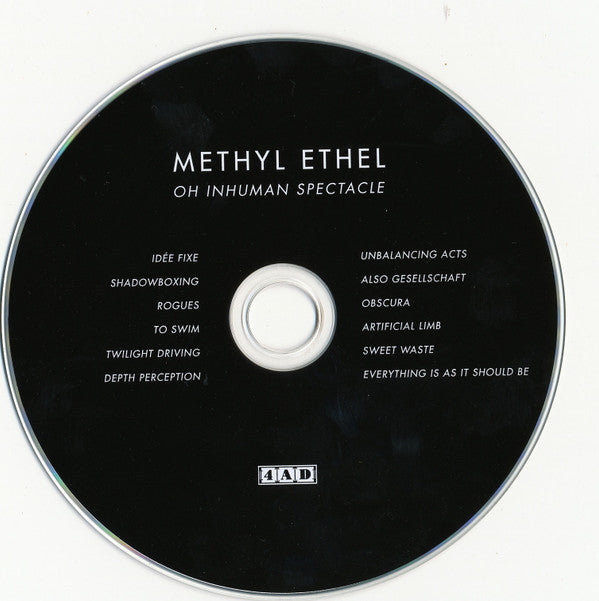 Methyl Ethel - Oh Inhuman Spectacle (CD, Album) - De Platen Aap – Vinylwinkel in Brielle & online webshop voor muziekliefhebbers