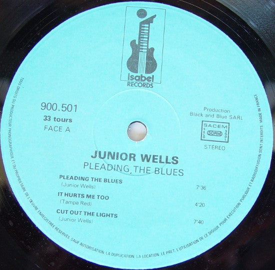 Junior Wells : Pleading The Blues (LP, Album)