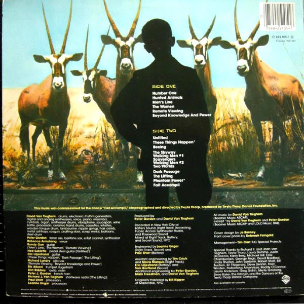 David Van Tieghem : These Things Happen (LP, Album)
