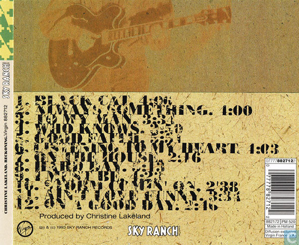 Christine Lakeland : Reckoning (CD, Album)