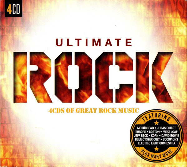 Various - Ultimate Rock (4xCD, Comp) - De Platen Aap – Vinylwinkel in Brielle & online webshop voor muziekliefhebbers