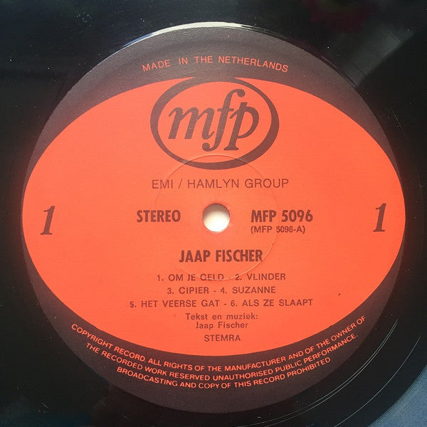 Jaap Fischer : Jaap Fischer (LP, Comp, RE)