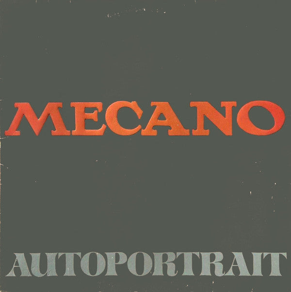 Mecano (2) : Autoportrait (LP, Album)