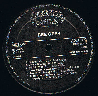 Bee Gees : The Complete Hit-Album (2xLP, Comp)