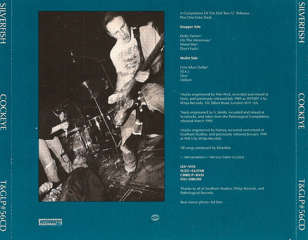 Silverfish - Cockeye (CD, Comp) - De Platen Aap – Vinylwinkel in Brielle & online webshop voor muziekliefhebbers