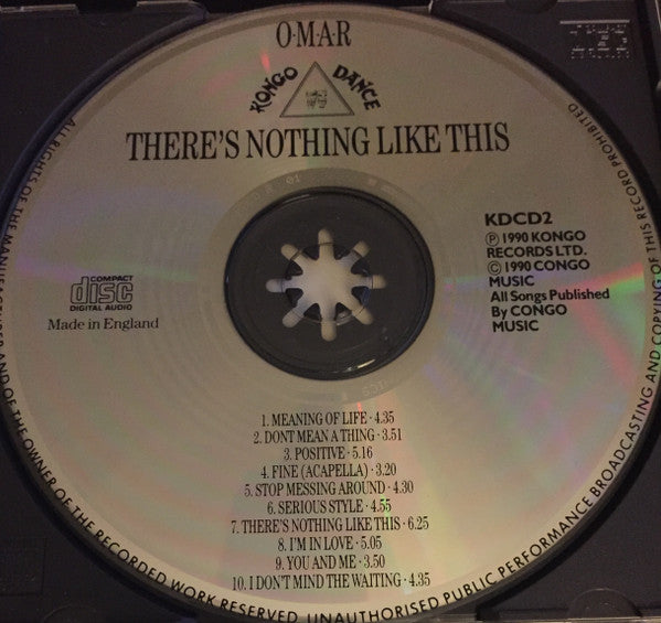 Omar - There's Nothing Like This (CD, Album) - De Platen Aap – Vinylwinkel in Brielle & online webshop voor muziekliefhebbers