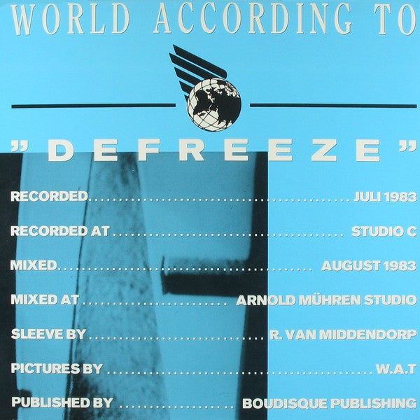 W.A.T* : "Defreeze" (A Six Track Mini-Album) (12", MiniAlbum)