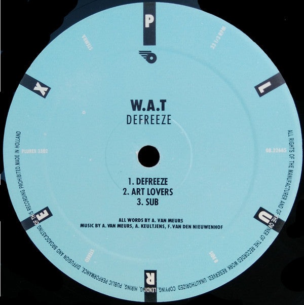 W.A.T* : "Defreeze" (A Six Track Mini-Album) (12", MiniAlbum)