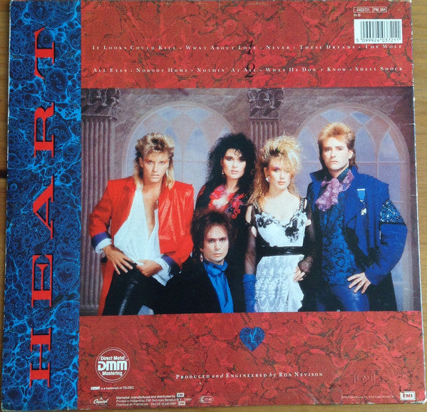 Heart : Heart (LP, Album, DMM)
