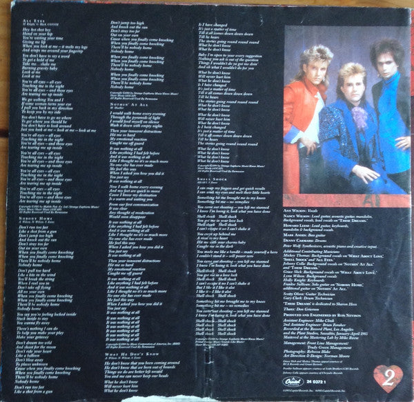 Heart : Heart (LP, Album, DMM)