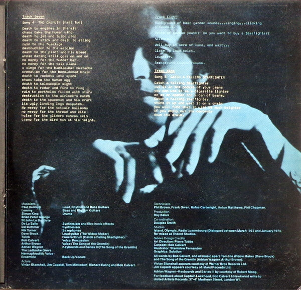 Robert Calvert : Captain Lockheed And The Starfighters (LP, Album, Gat)