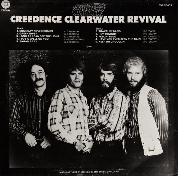 Creedence Clearwater Revival : Masters Of Rock (LP, Comp)