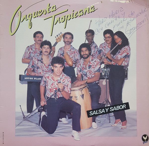Orquesta Tropicana (4) : Salsa Y Sabor (LP, Album)