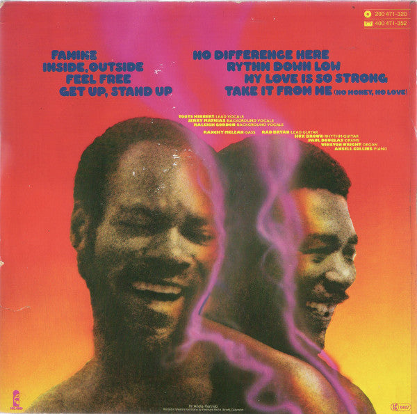 Toots & The Maytals : Pass The Pipe (LP, Album)