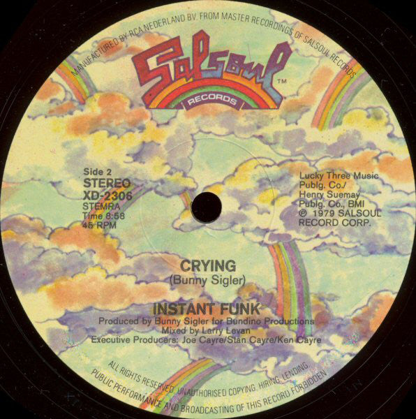 Instant Funk : I Got My Mind Made Up (12", Single)