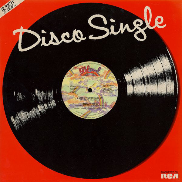 Instant Funk : I Got My Mind Made Up (12", Single)