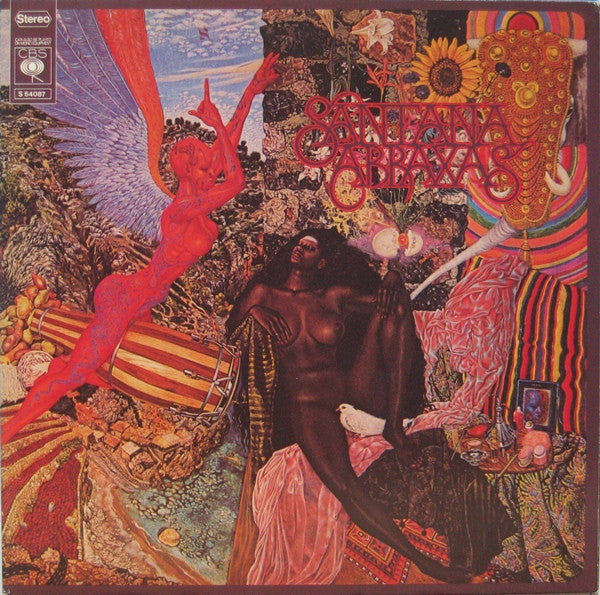 Santana : Abraxas (LP, Album, Gat)