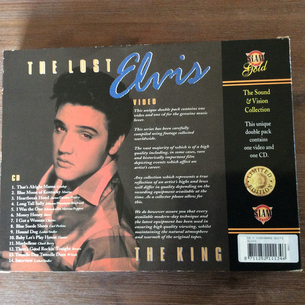 Elvis Presley - The Lost Elvis (CD + VHS + Box, Comp, Ltd) - De Platen Aap – Vinylwinkel in Brielle & online webshop voor muziekliefhebbers