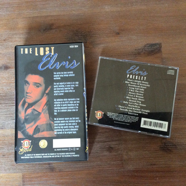 Elvis Presley - The Lost Elvis (CD + VHS + Box, Comp, Ltd) - De Platen Aap – Vinylwinkel in Brielle & online webshop voor muziekliefhebbers