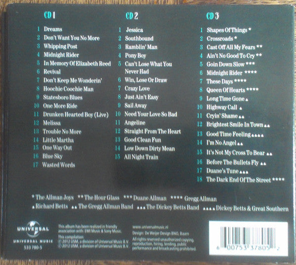 The Allman Brothers Band : Collected (3xCD, Comp)