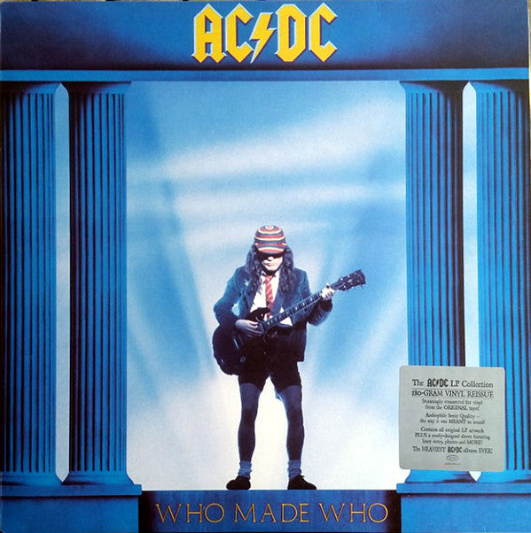 AC/DC : Who Made Who (LP, Album, Comp, RE, RM, 180)