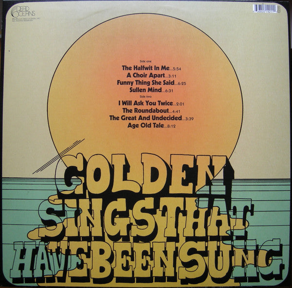 Ryley Walker - Golden Sings That Have Been Sung (LP, Album) - De Platen Aap – Vinylwinkel in Brielle & online webshop voor muziekliefhebbers
