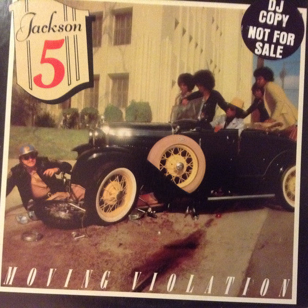 The Jackson 5 : Moving Violation (LP, Album, Hol)