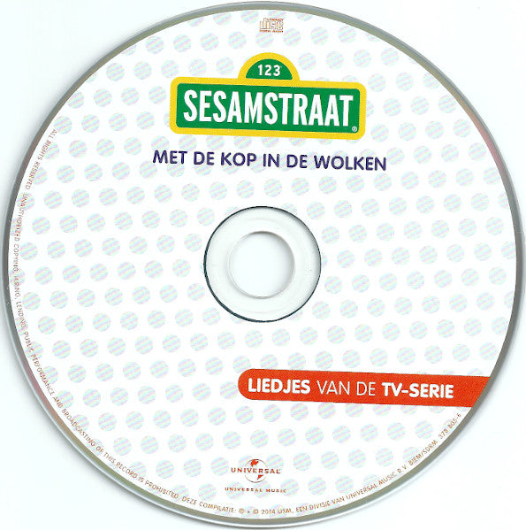 Sesamstraat : Met De Kop In De Wolken (Liedjes Van De TV-Serie) (CD, Album)