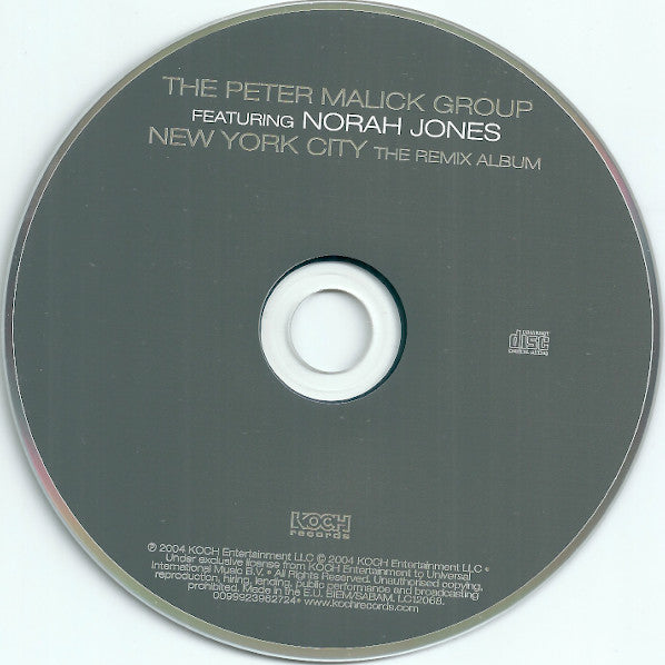 The Peter Malick Group Featuring Norah Jones - New York City - The Remix Album (CD, Album) - De Platen Aap – Vinylwinkel in Brielle & online webshop voor muziekliefhebbers