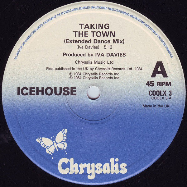 Icehouse : Taking The Town (12",45 RPM,Single)