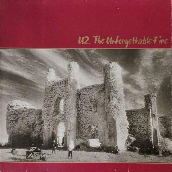 U2 : The Unforgettable Fire (LP, Album, RE, RP, Son)