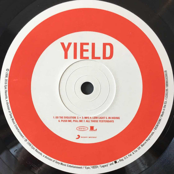 Pearl Jam : Yield (LP,Album,Reissue,Remastered)